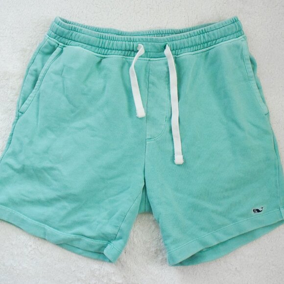 *Vineyard Vines* Terry Casual Shorts - Yellow & Aqua - size XS . - Picture 3 of 7